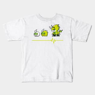 Pulsemon evolution Kids T-Shirt
